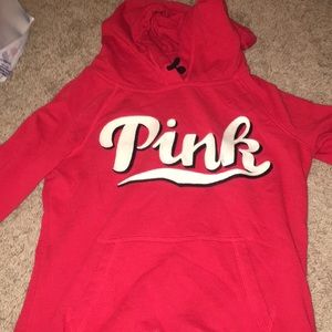 Pink hoodie